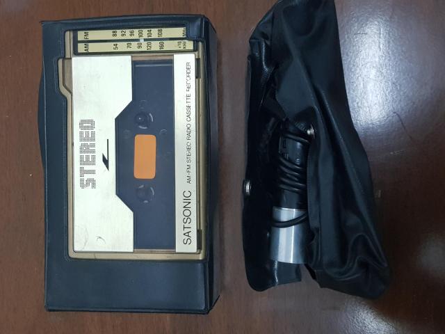 Walkman antiguo grabadora