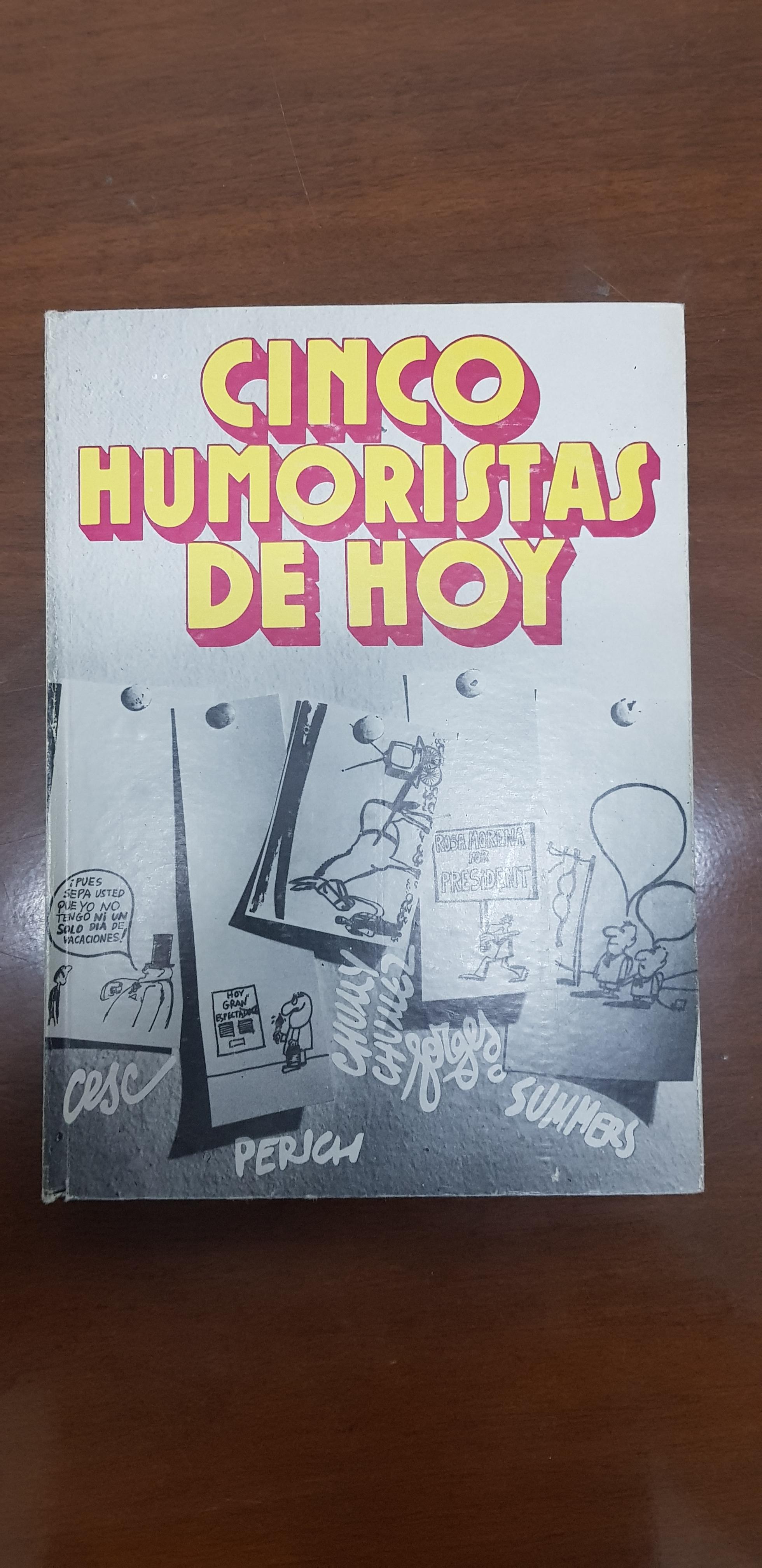 Libro humoristas de hoy