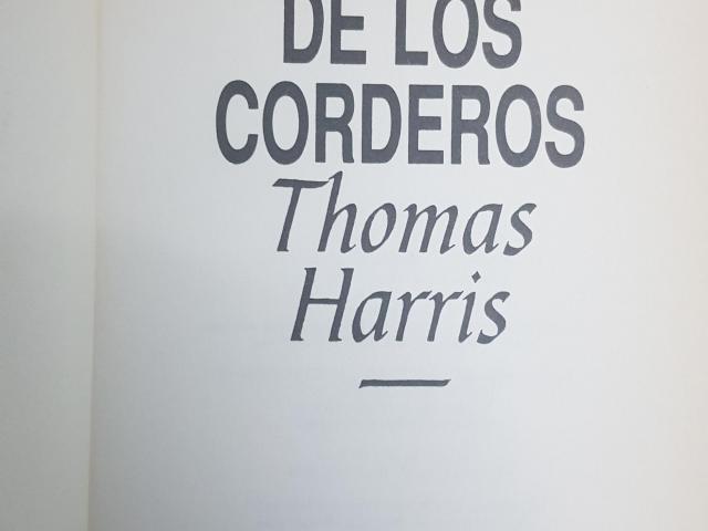 Libro el silencio de los corderos