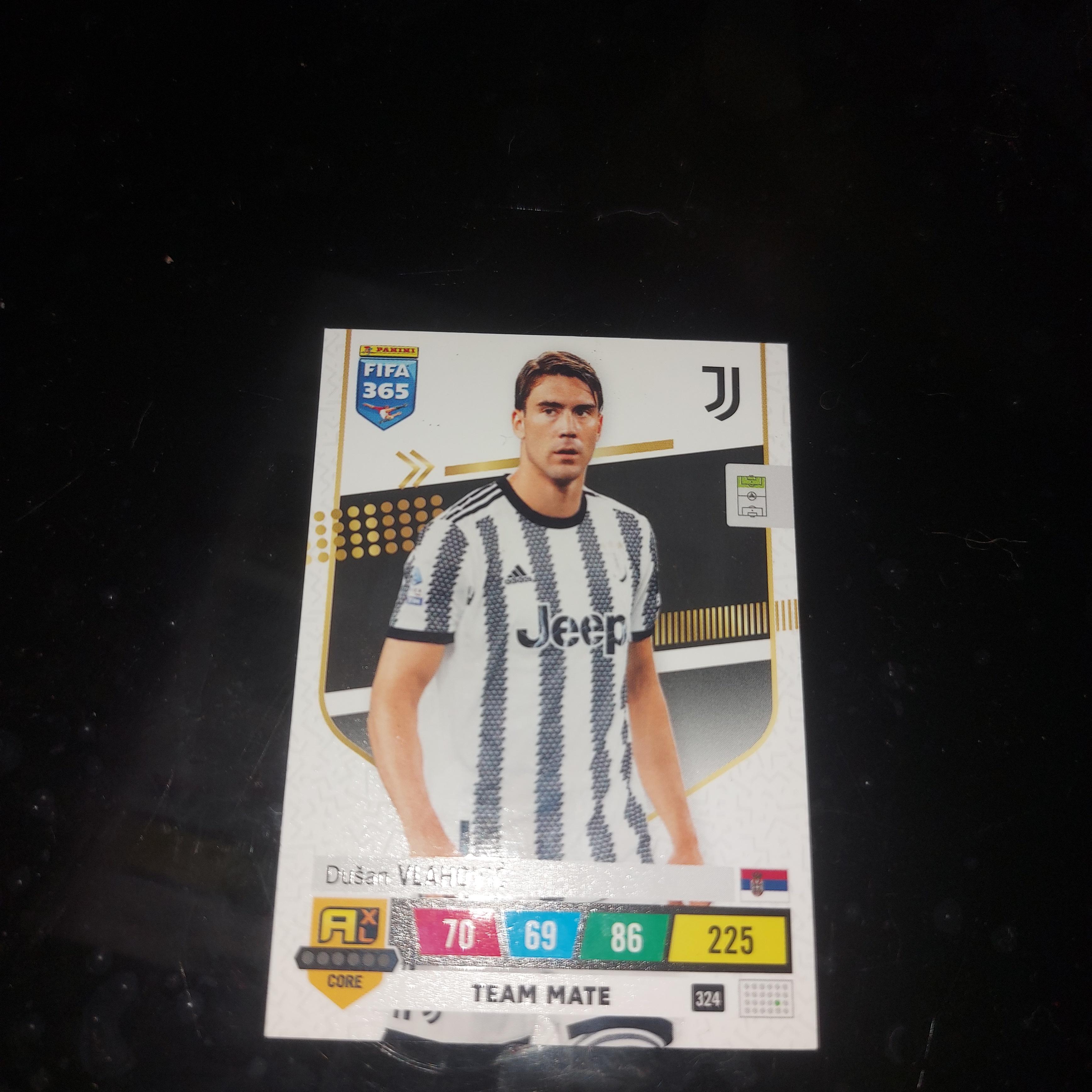 cromo de fútbol