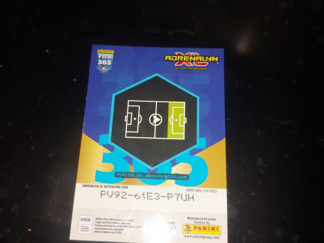 cromo de fútbol
