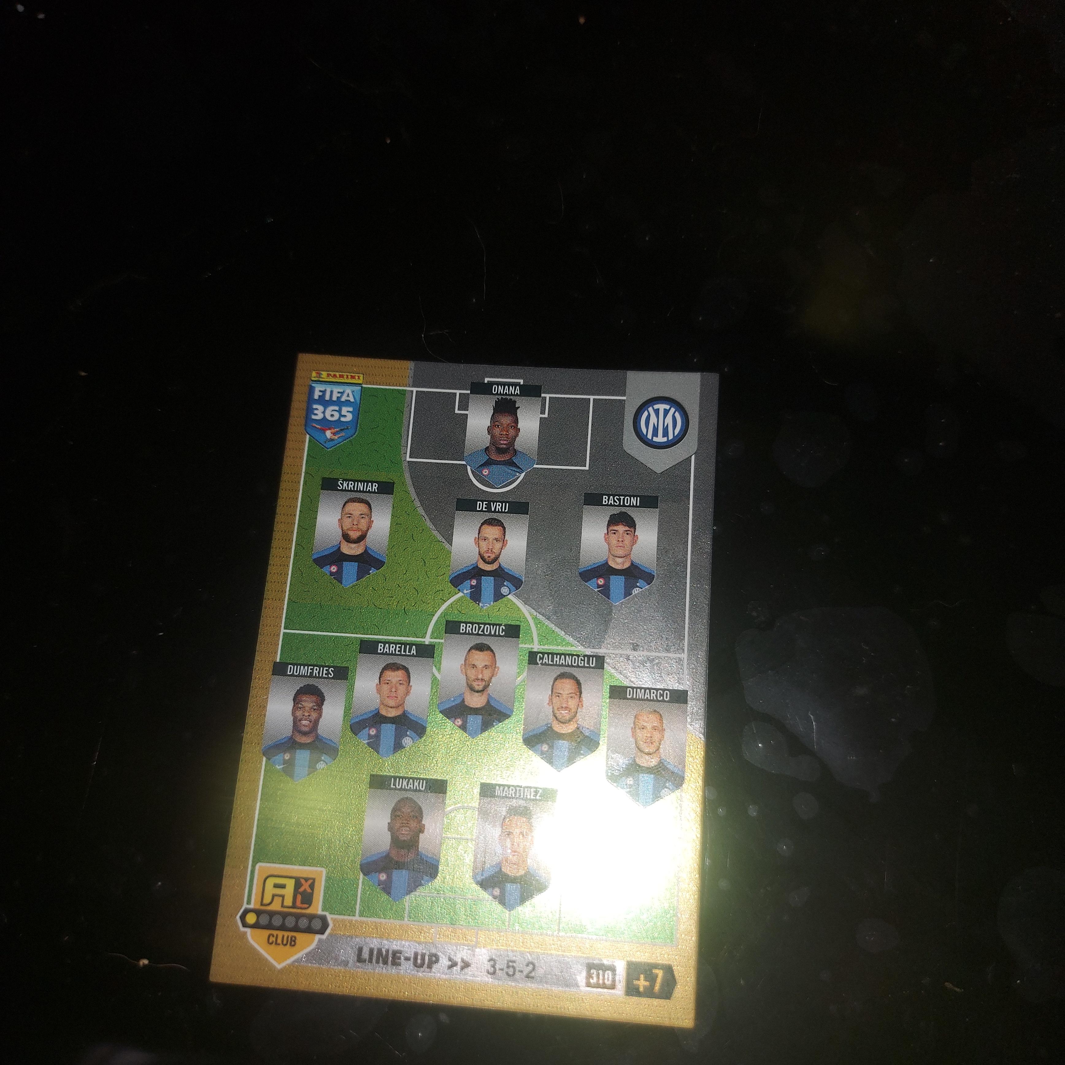 cromo de fútbol