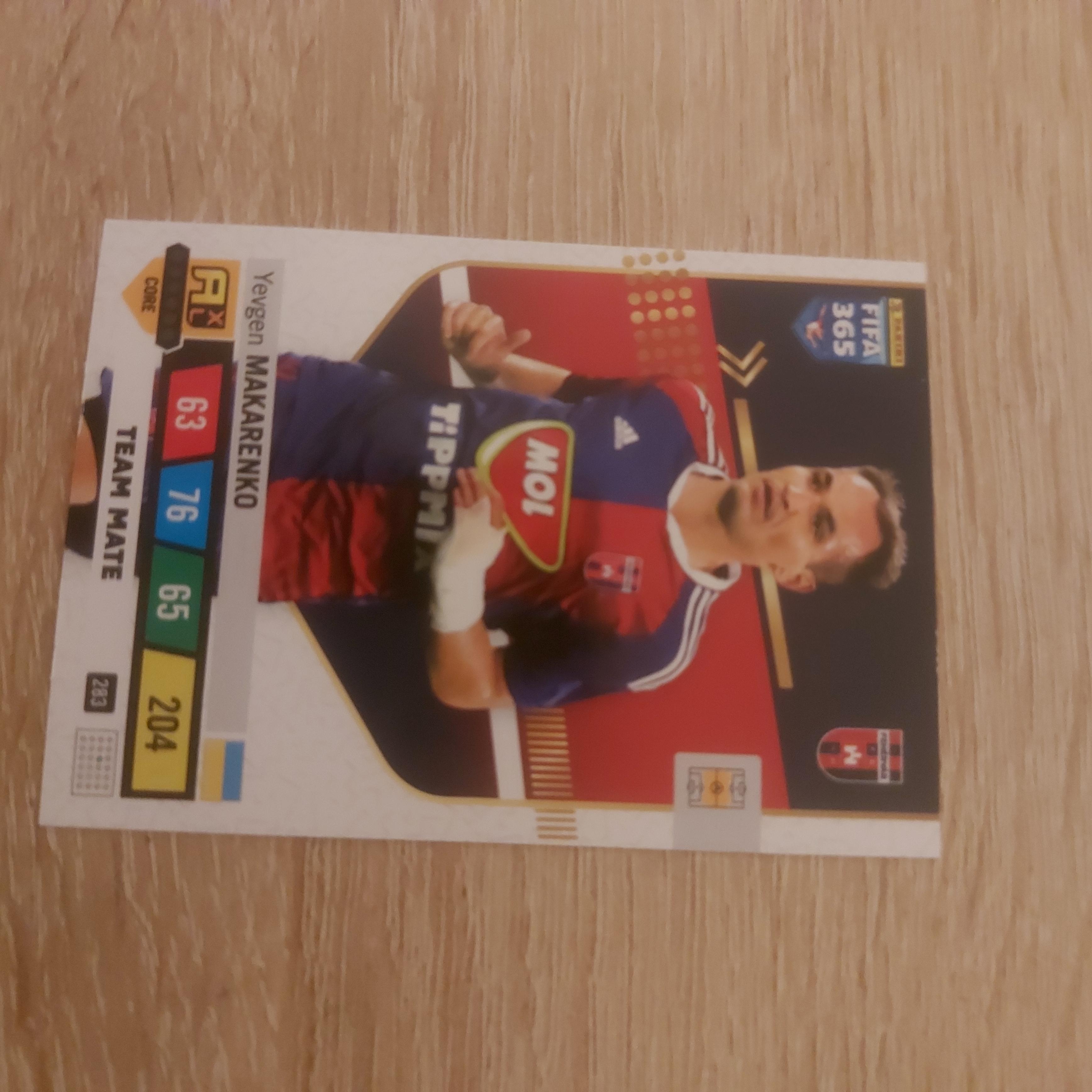 Cromo de fútbol