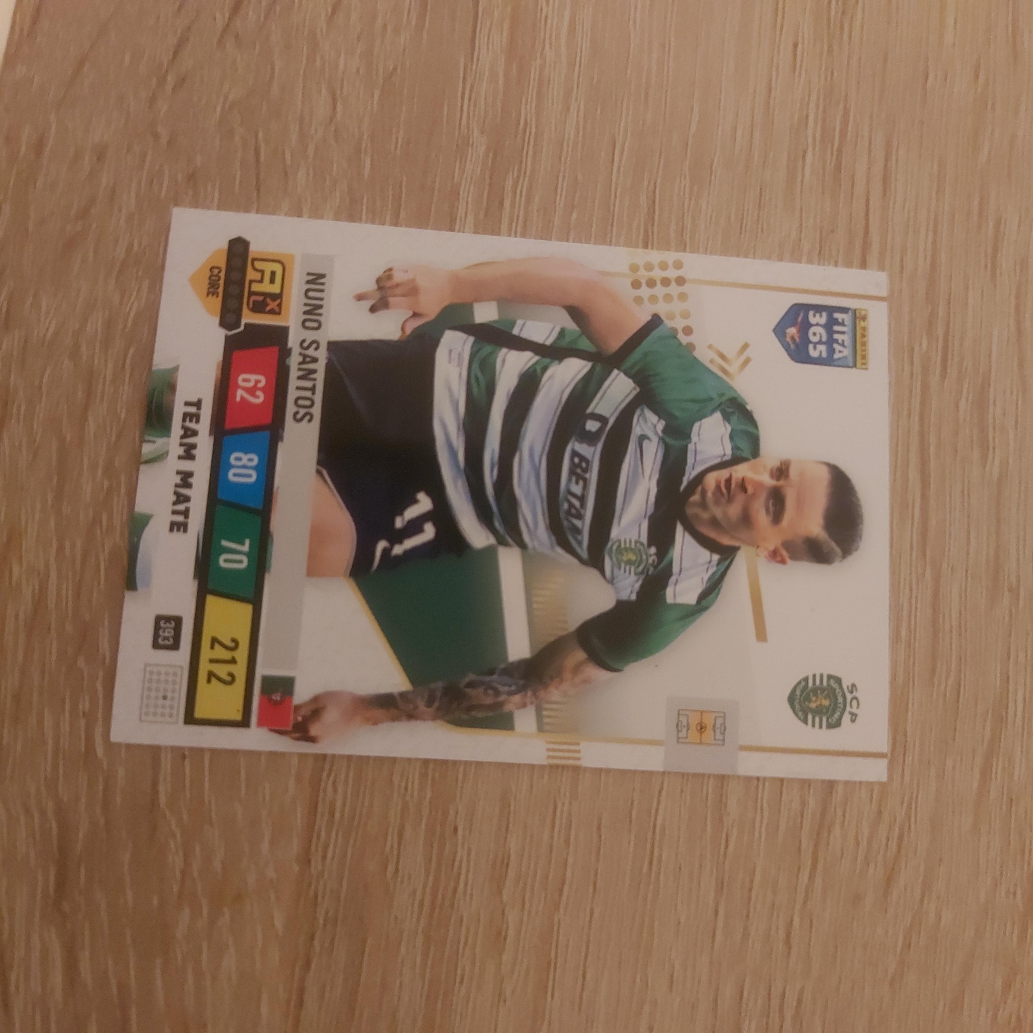 cromo de fútbol