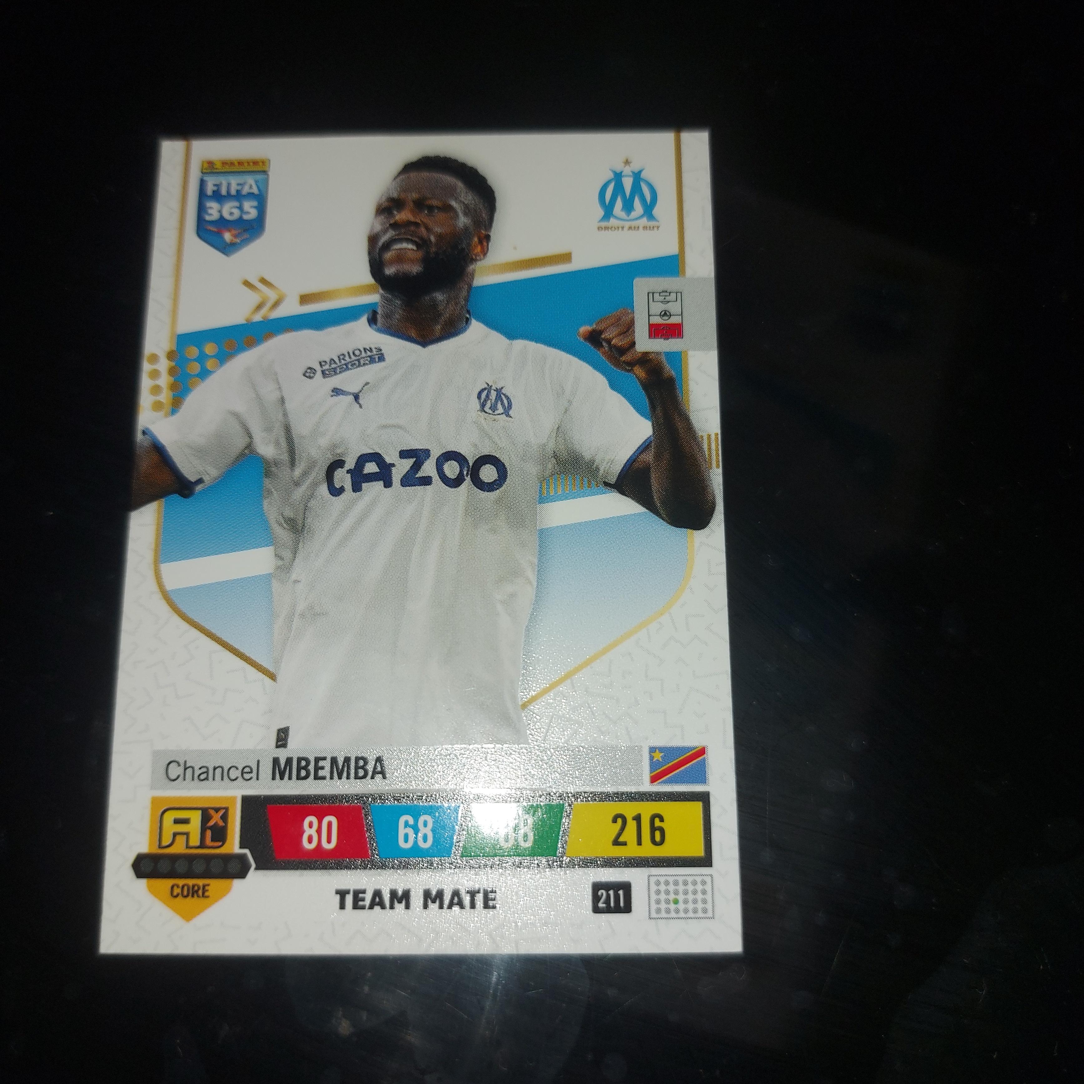 cromo de fútbol