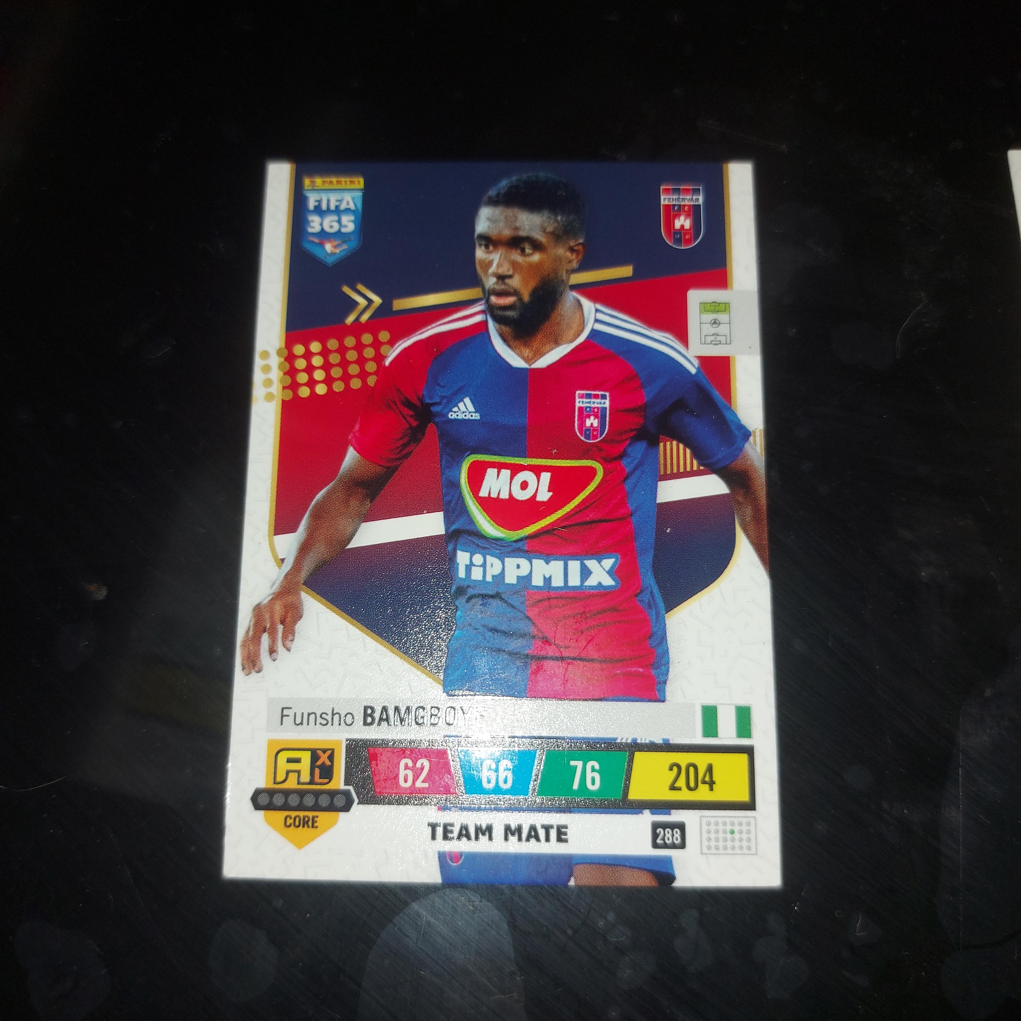 cromo de fútbol
