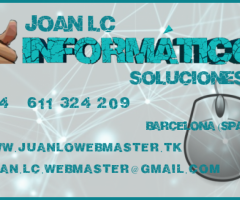 Joan LC Webmaster: Soluciones a Medida con Software a Medida