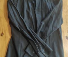 Camisa negra de zara