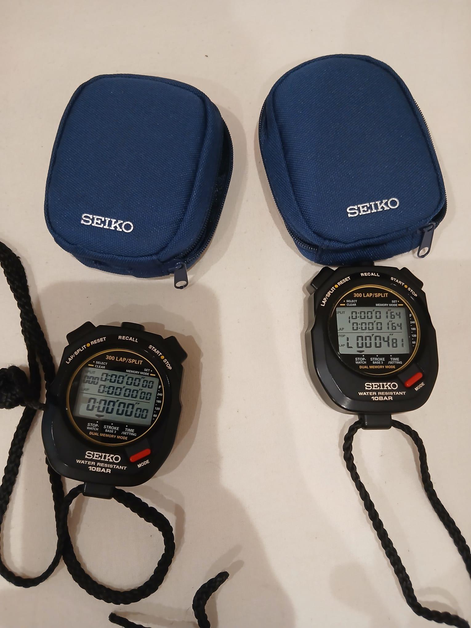 Cronómetro SEIKO modelo 300 LAP/SPLIT